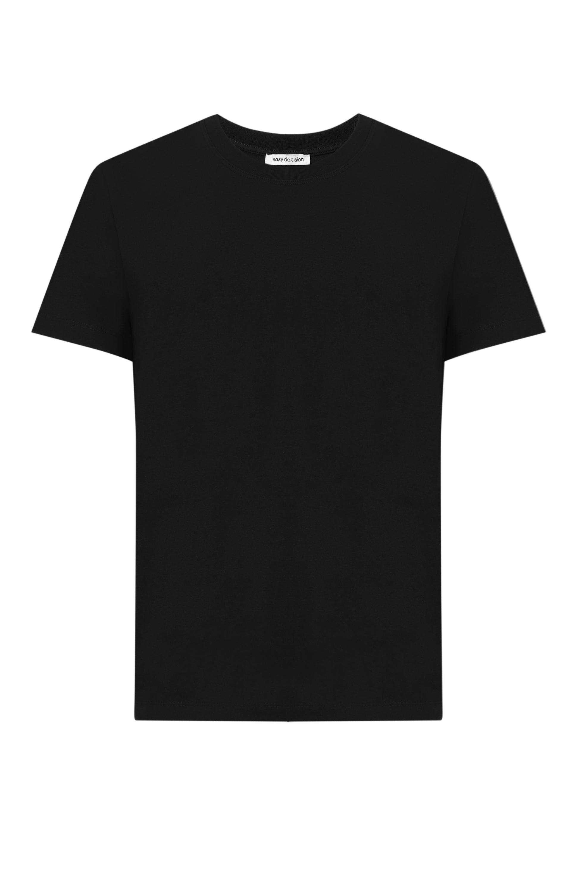 sade pamuklu regular fit siyah tişört düz erkek kadın kolay 
basic  regular fit %100 cotton black tshirt 