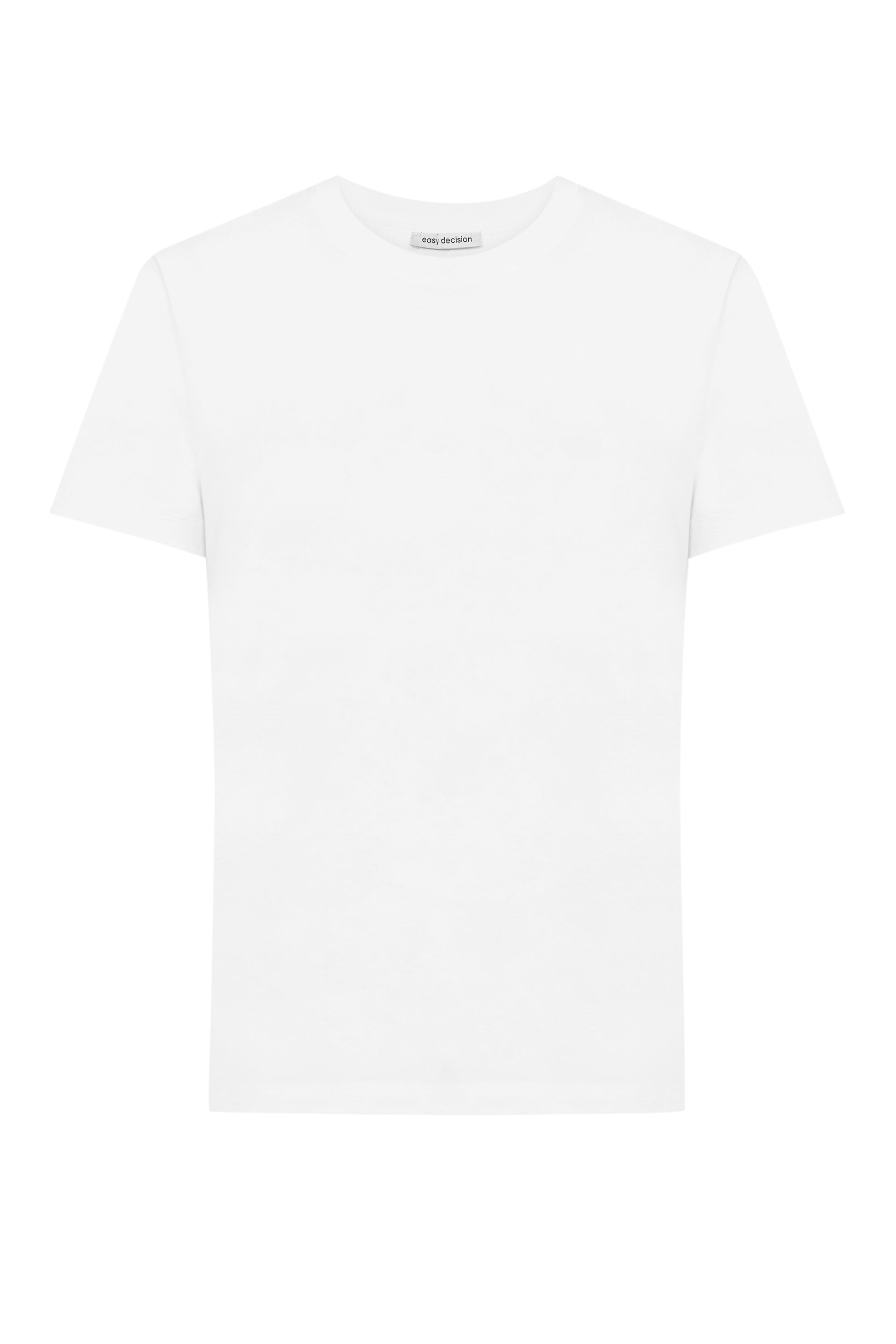 sade pamuklu regular fit beyaz tişört düz erkek kadın kolay 
basic  regular fit %100 cotton white tshirt 