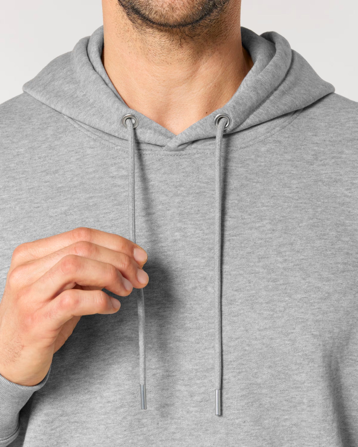 Kapşonlu Regular Fit Gri Sweatshirt Hoodie