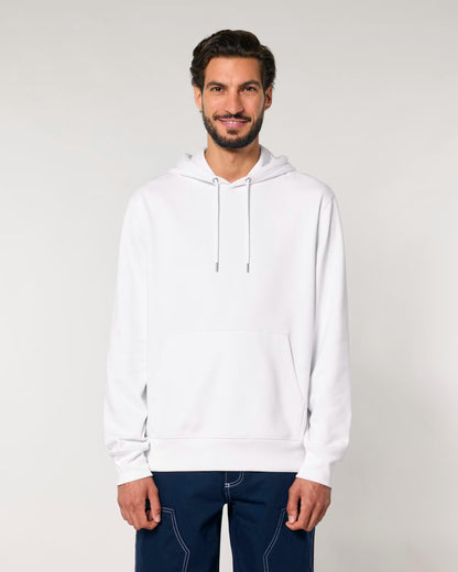 Kapşonlu Regular Fit Beyaz Sweatshirt Hoodie